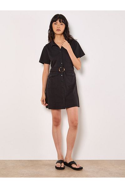 Apricot Cargo-kleid Mit Schnalle