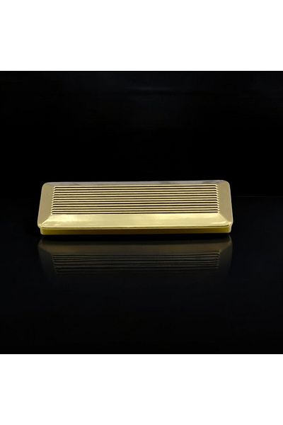 Badem10 Mâner din plastic Elit Gold 64 mm Mobilier de bucătărie Sertar Dulap de bucătărie Mânere dulap Mâner capac 6,4 cm