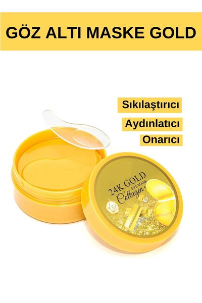 SETBEAUTY Göz Altı Aydınlatıcı Sıkılaştırıcı ve Onarıcı Collagen Gold Göz Alt...
