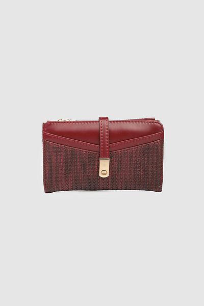La La'Graccio Paris La'Graccio Paris Women's Ballet Wallet Claret Red