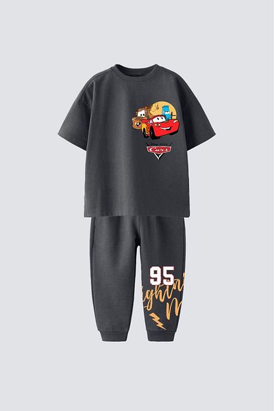 Monila Boy's Printed Cotton Underwear Suit