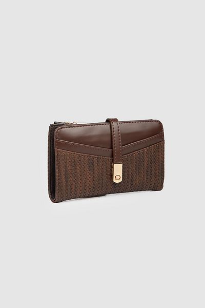 La La'Graccio Paris Кафяв дамски портфейл Bales La'Graccio Paris