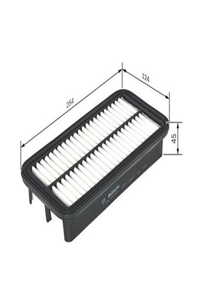 Bosch Hyundai Getz 1.5 Crdi 2004-2006 Bosch Air Filter