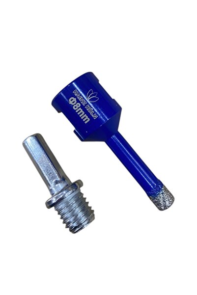 HAİNZ KÖLN 8 Mm Granit Mermer Seramik Delme Panç Spiral Ve Matkap Için Aparat...