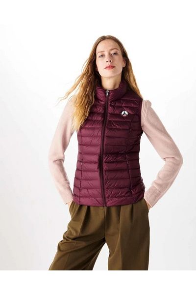 Jott Women's burgundy vest Jott Sed Aubergine