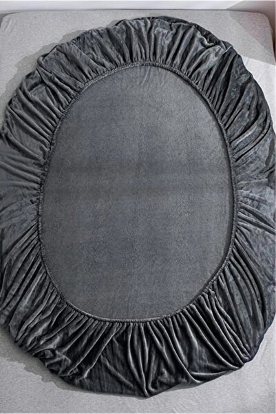 Mulberry Winter Single Velvet Elastic Sheet 100X200+30