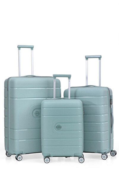 ÇÇS ÇÇS 5247 Polipropilen 3 Lü Valiz Seti