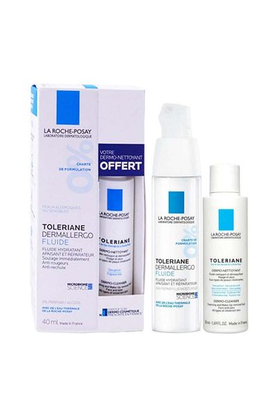 La Roche Posay La Roche-Posay Toleriane DermaLarge Moisturizing and Dermo-Fluid Set