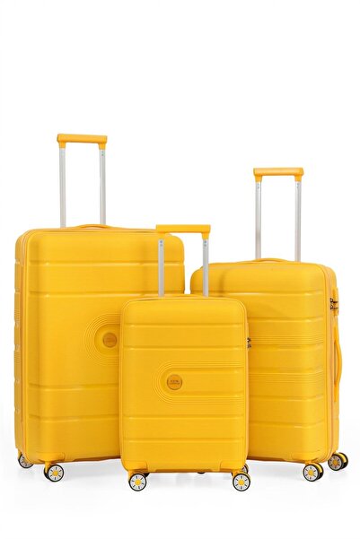 ÇÇS ÇÇS 5247 Polipropilen 3 Lü Valiz Seti