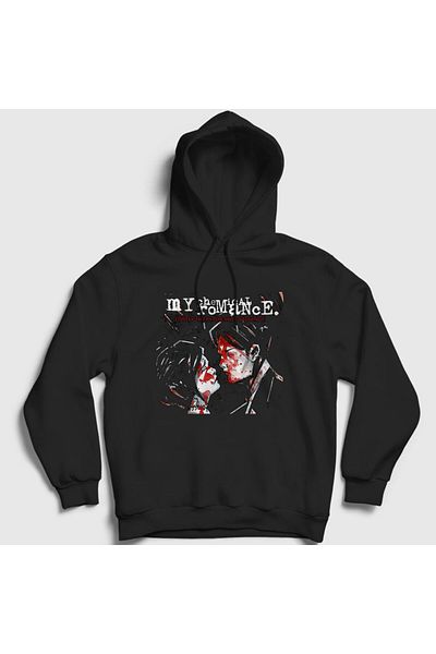 Presmono Revenge My Chemical Romance Unisex Black Hooded Sweatshirt - 71887tt