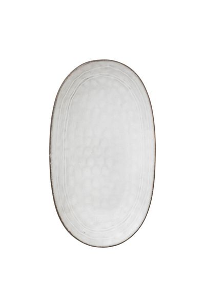 Secret de Gourmet Elegant Design Flower Serving Plate Blue 30 x 18cm