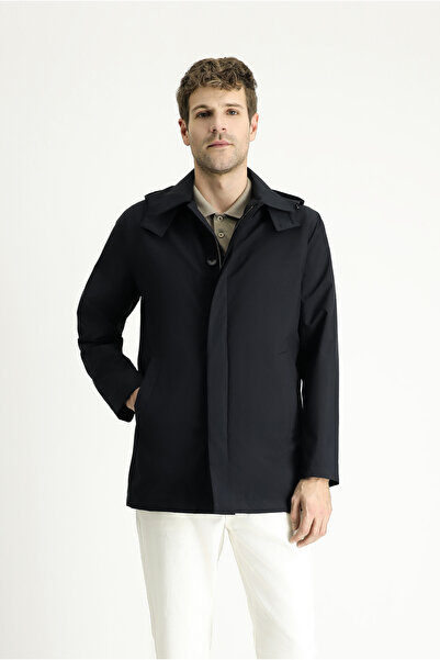 Kiğılı Hooded Classic Top Coat and Trench Coat Set