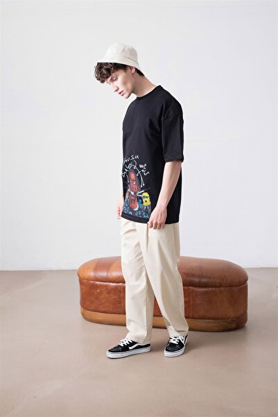 Trendiz Μαύρο μπλουζάκι Unisex Jackboys Travis Scott