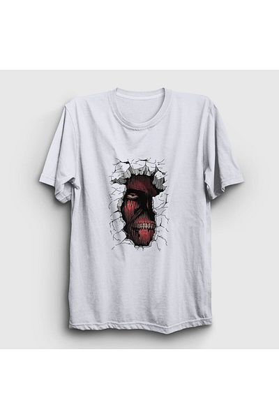 Presmono Μπλουζάκι Unisex White Attack On Titan Anime - 124938 ττ