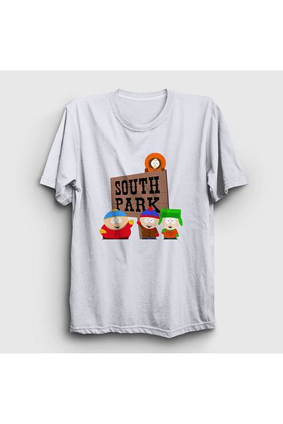 Presmono Μπλουζάκι με λευκό λογότυπο South Park Unisex - 217061 ττ