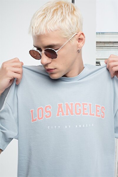 Trendiz Чоловіча футболка Лос-Анджелес синя