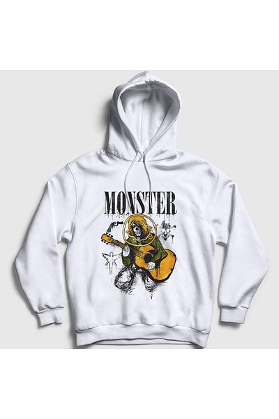 Presmono Φούτερ με κουκούλα Kurt Cobain Monster Nirvana Unisex 35700tt