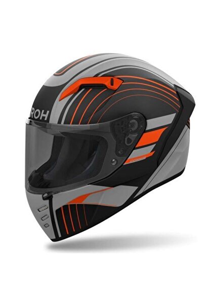 Airoh Connor Achıeve Orange Matt Kask
