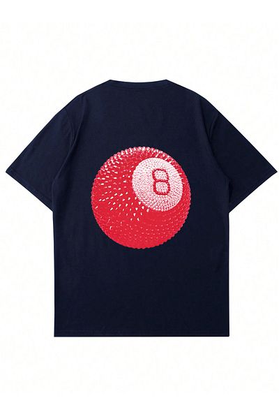 Mad&Calf Μπλουζάκι Unisex Red Ball με στάμπα με λαιμόκοψη
