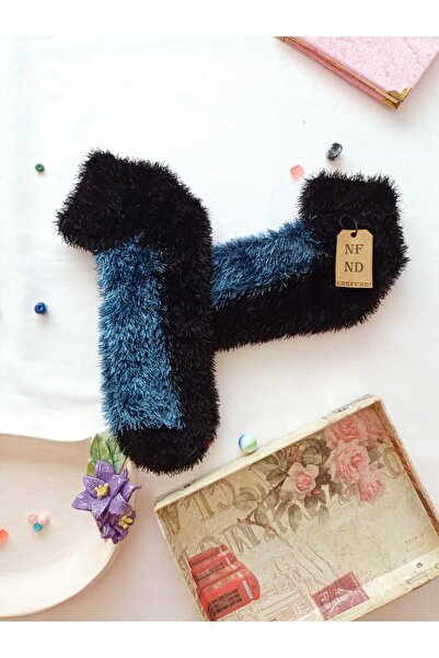 ENEFENDİ 3 чифта зимни термо чорапи с кожа, безшевни чорапи, лилави, сини, зелени, мъжки, дамски, чорапи за дома и партита, 36-41