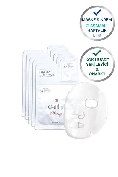 Synergy Cellup Collagen Anti-Aging Root 2 Stage Cream & Mask