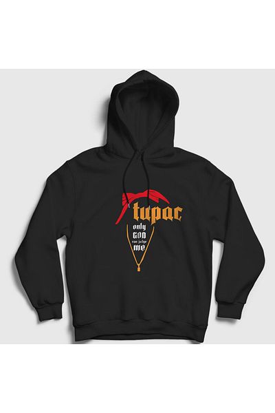 Presmono Унисекс суитшърт с качулка Tupac Shakur - 46011tt
