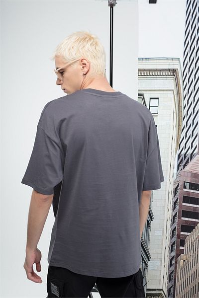 Trendiz Ανδρικό T-Shirt Antresit Basic