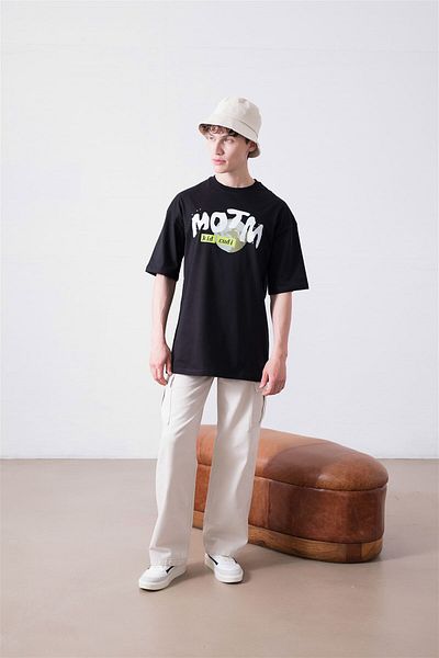 Trendiz Μαύρο μπλουζάκι Unisex Kid Cudi Man Of The Moon 3