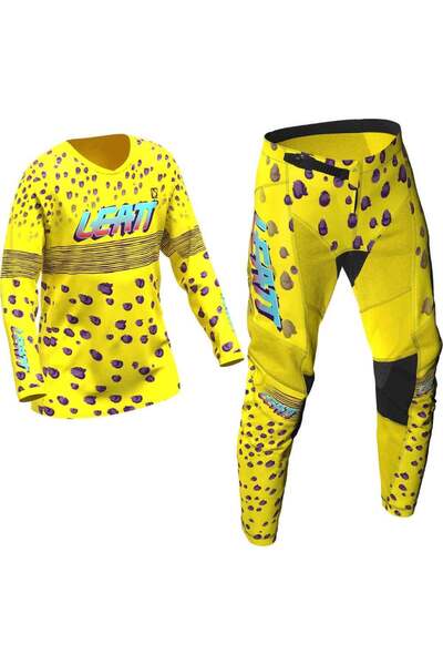 Leatt 3.5 Çocuk Jersey Pantolon Takımı Cheetah