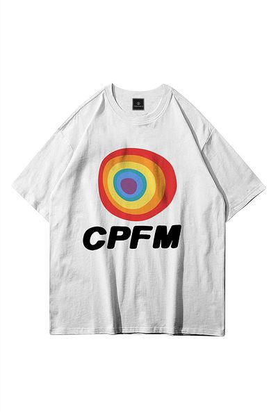 Trendiz Λευκό μπλουζάκι Unisex Live At The Rally Cpfm