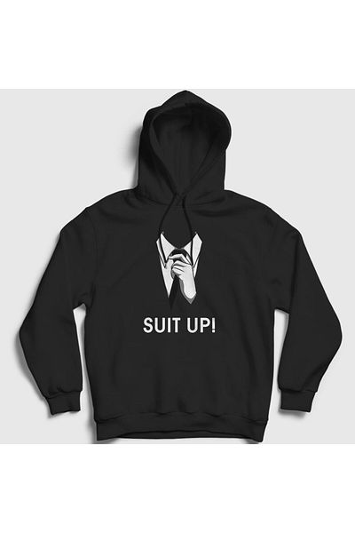 Presmono Унисекс суитшърт с качулка Suit Up V2 How I Met Your Mother - 195831tt