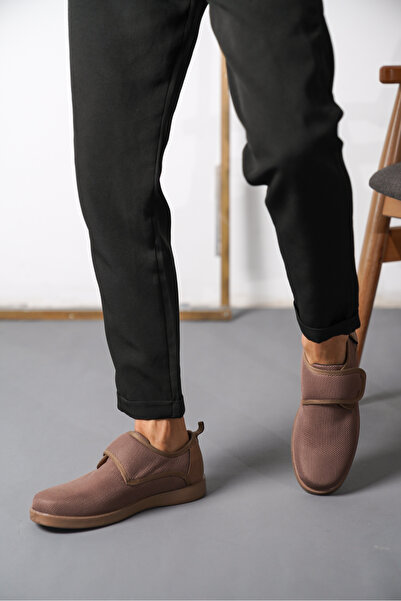 Daxtors D3250 - Ортопедични мъжки класически обувки, ежедневна употреба с велкро и гаранция