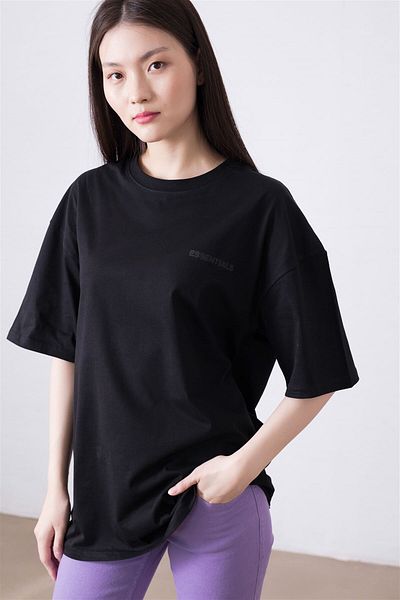 Trendiz Unisex Essentials 303 Μαύρο Tshirt