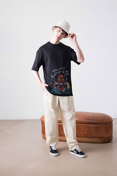 Trendiz Μαύρο μπλουζάκι Unisex Jackboys Travis Scott