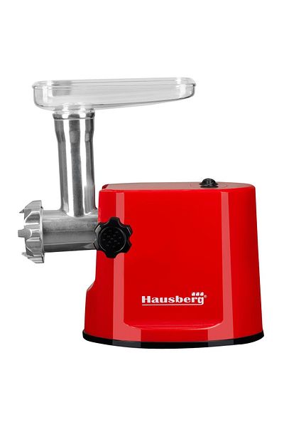 Hausberg Masina de tocat carne Hausberg HB-3415RS,1000 W, 1Kg/min, Rosu