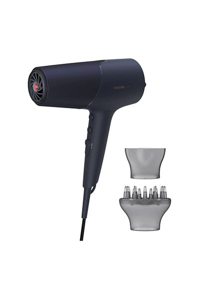 Philips مجفف شعر بتقنية ThermoShield من سلسلة 5000، 6 سرعات، بقوة 2300 واط، مع خطاف تخزين
