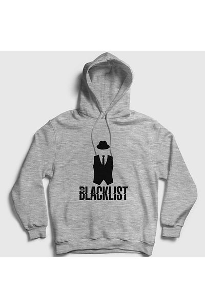 Presmono Φούτερ Unisex Grey Hooded - The Blacklist 184139 ττ