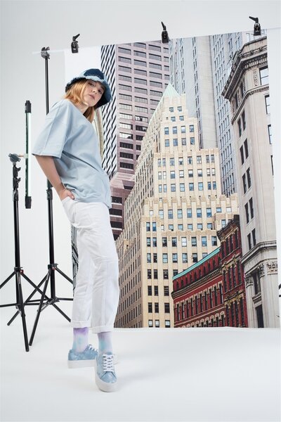 Trendiz Basic γυναικείο μπλουζάκι γαλάζιο