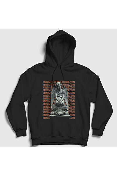 Presmono سويت شيرت بقبعة سوداء للجنسين للجنسين بقلنسوة أنجلز برينج مي ذا هورا...