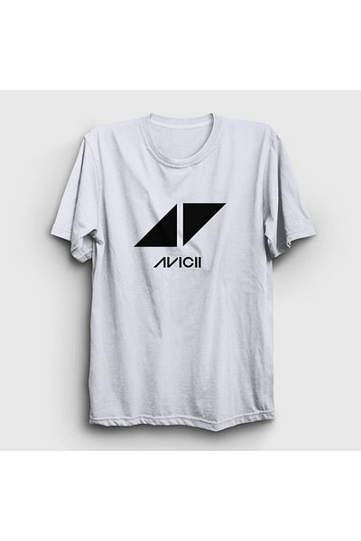 Presmono Λευκό μπλουζάκι Unisex με λογότυπο Avicii - 438967 ττ