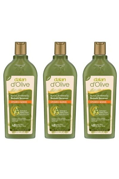 Dalan Repairing Oily Shampoo for Oily Hair 400ml 3 Pieces