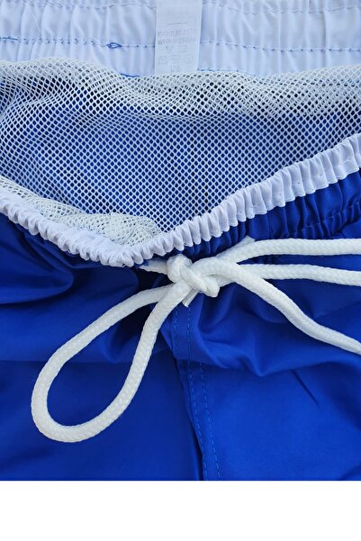 makiteks Μαγιό με σορτς - 2 τσέπες, με δίχτυ μέσα, λάστιχο στη μέση και κορδόνι που δένει
