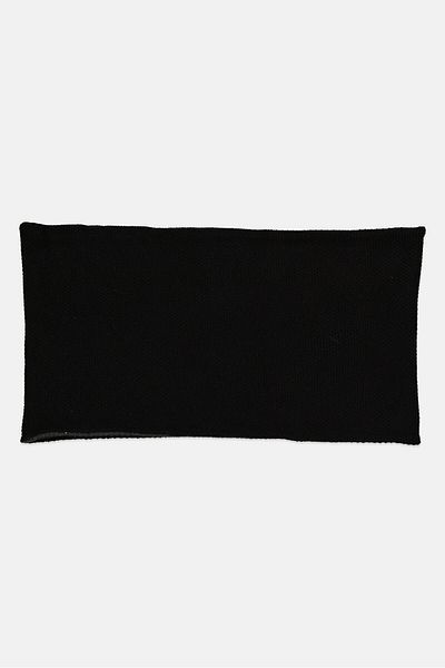 Emporio Armani Men Multifunction Collar Scarf 58 x 31 cm, Black