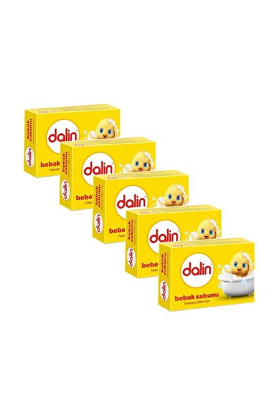 Dalin Hassas Ciltler için Bebek Sabunu 5 x 100 gr