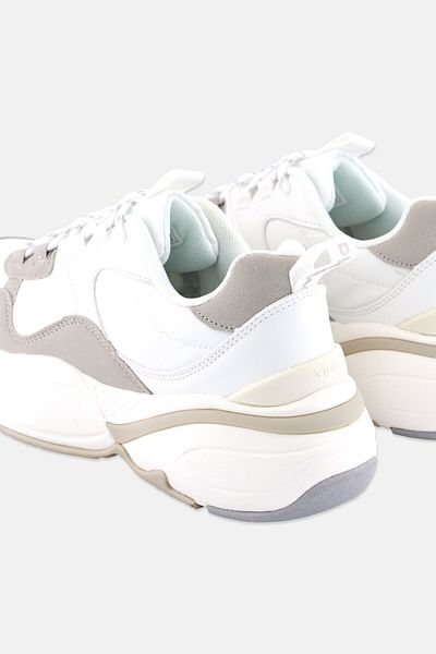 Victoria Women Lace Up Sneakers, White