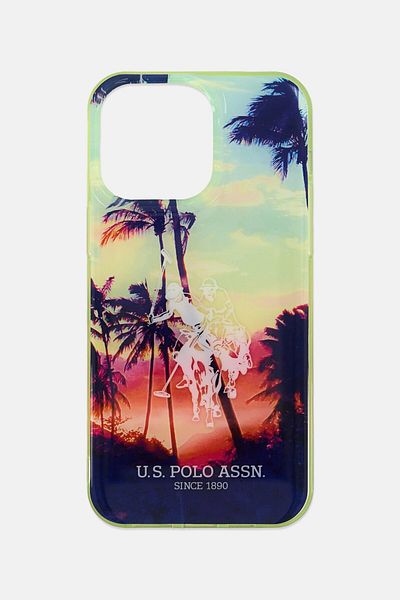 U.S. Polo Assn. iPhone 14 Pro Max Protective Case, Navy