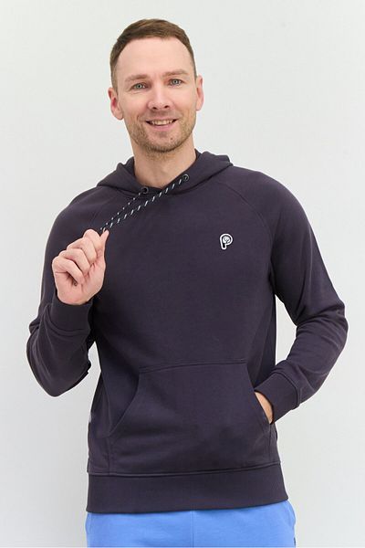 Penfield Men Hooded Embroidered Logo Long Sleeves Swearshirts, Dark Grey