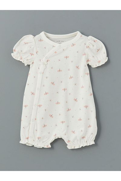 LC Waikiki New Season Printed Baby Girl Jumpsuit and Citcit Body Set of 2 - S5Es27Z1