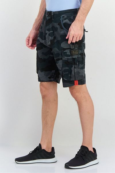 Crosshatch Men Camouflage Cargo Shorts, Multicolor