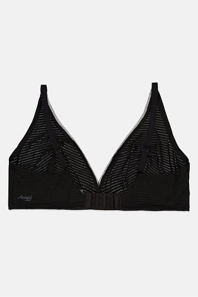 SLOGGI Women Textured Non Padded Bra, Back